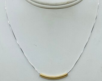 Gold Bar Necklace