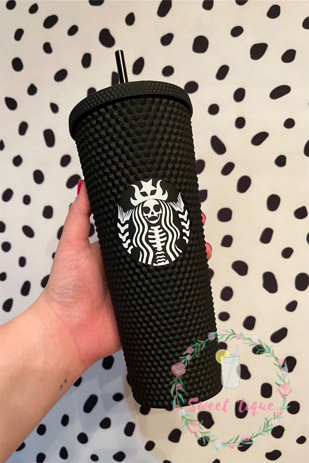 Matte Black Studded Tumbler Starbucks Matte Black Studded Tumbler Evil