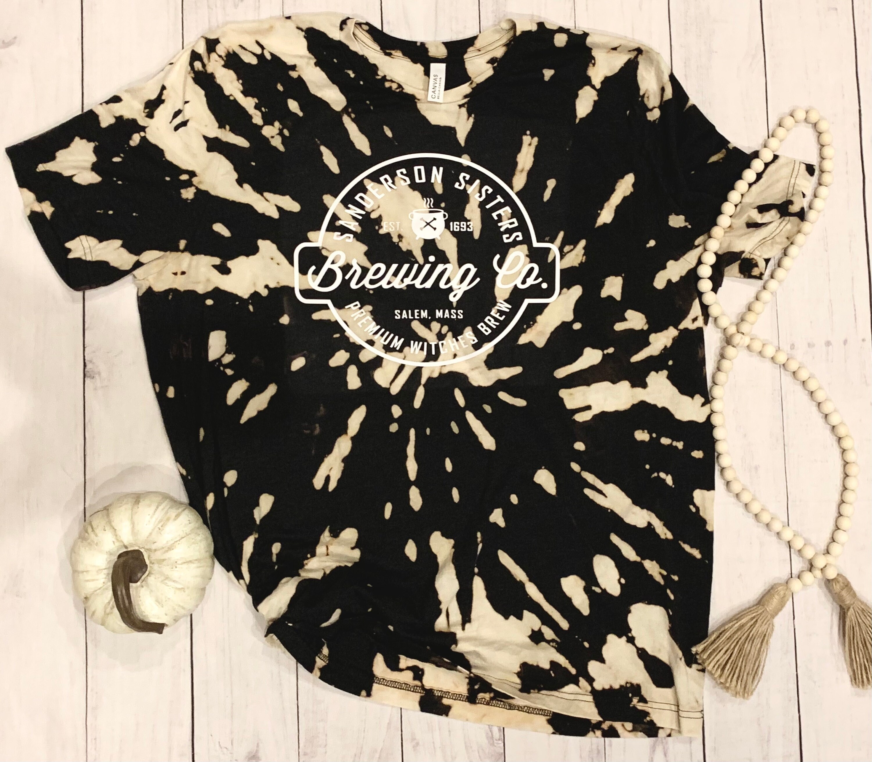 Tie-dye Bleached Sanderson Sisters T-shirt Sanderson Sisters - Etsy UK