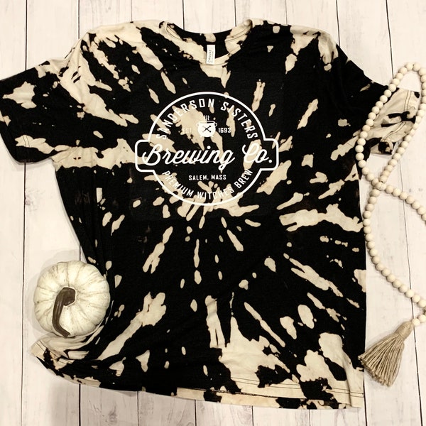 sanderson sisters tie dye shirt