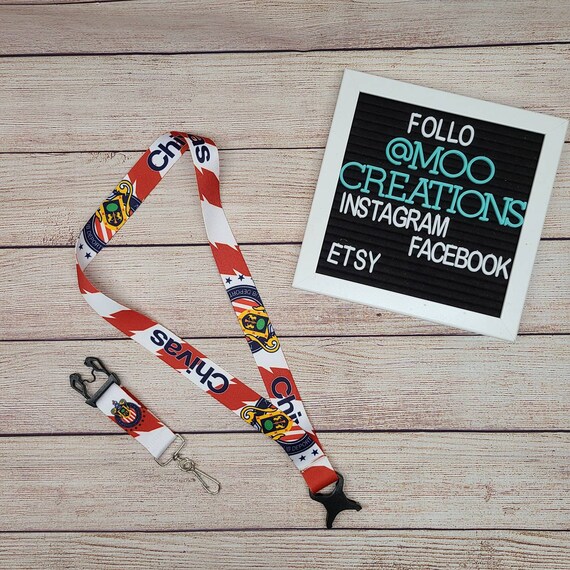 Lanyard keychain, Chivas team, badge holder, Guadalajara, Father gift idea dad men boyfriend mexican futbol soccer gift for men mexico