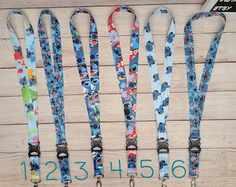 スティッチストラップ、キーホルダー、バッジホルダー、特別なギフト