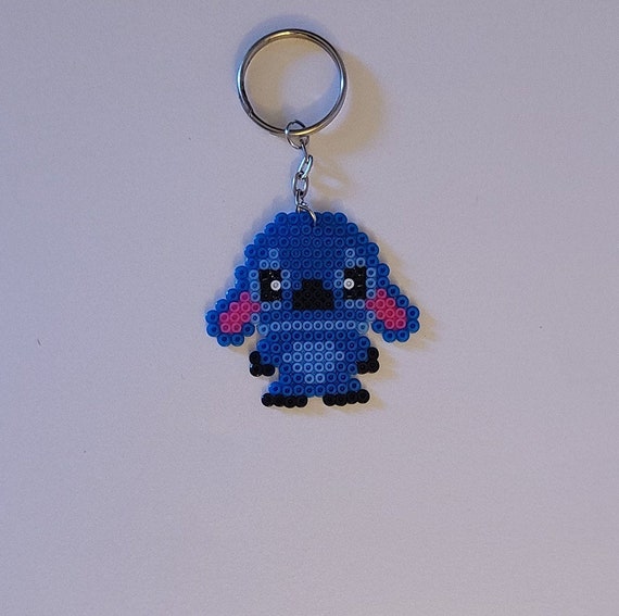 Blue Alien Inspired - Fuse Beads | Keychain or Magnet