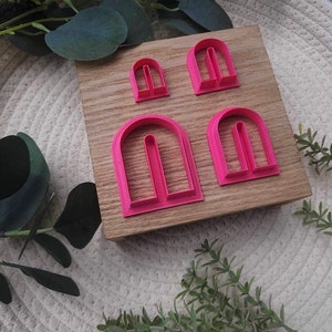 Arch Clay Cutter | Rainbow Clay Cutter | Polymer Clay Cutter | Basic Clay Cutters | Clay Earring Cutters | Polymer Clay Tools