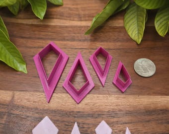 Kite Clay Cutter | Rhombus Polymer Clay Tools