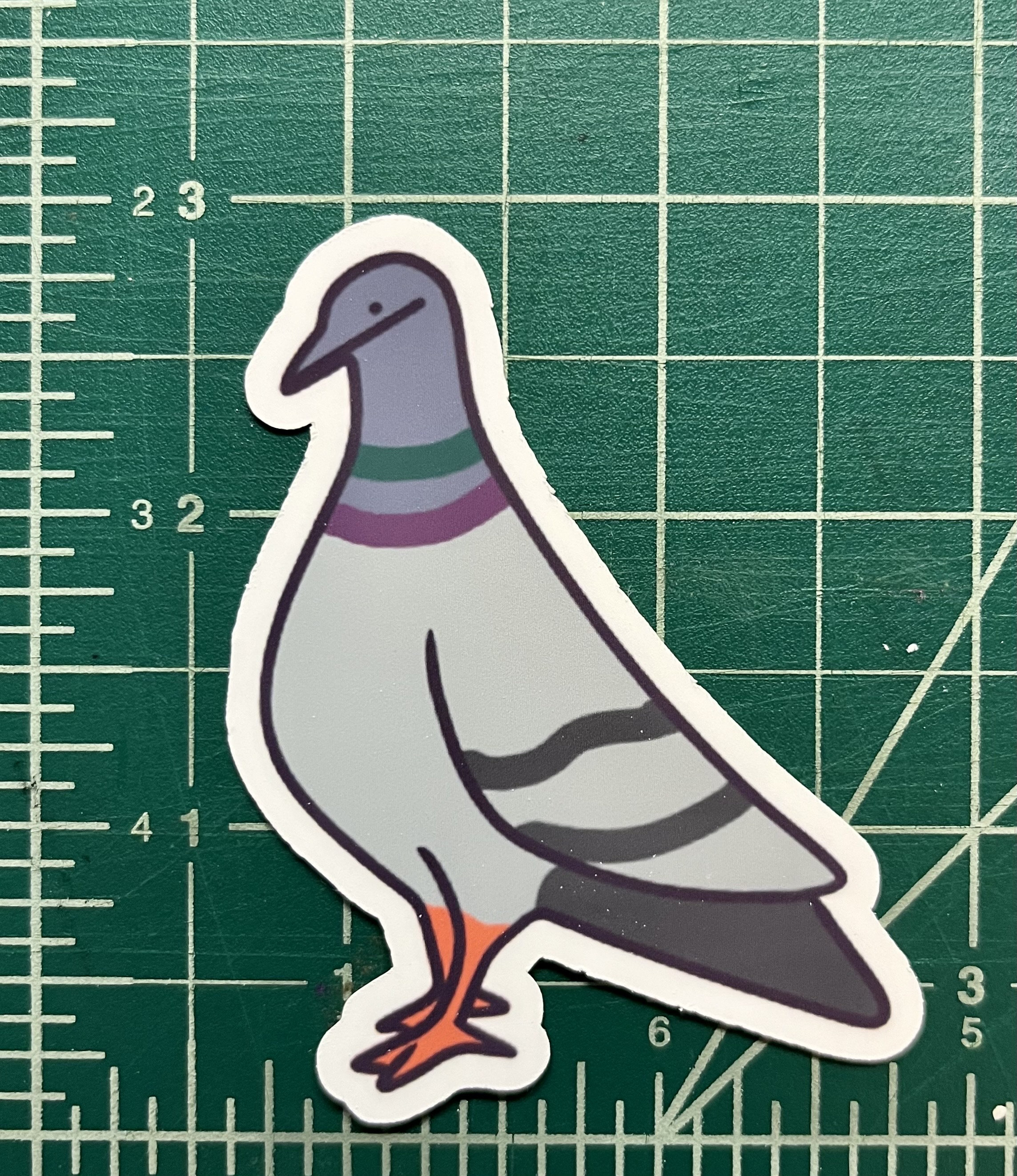 Pigeon ._. Sticker | Birds - Etsy
