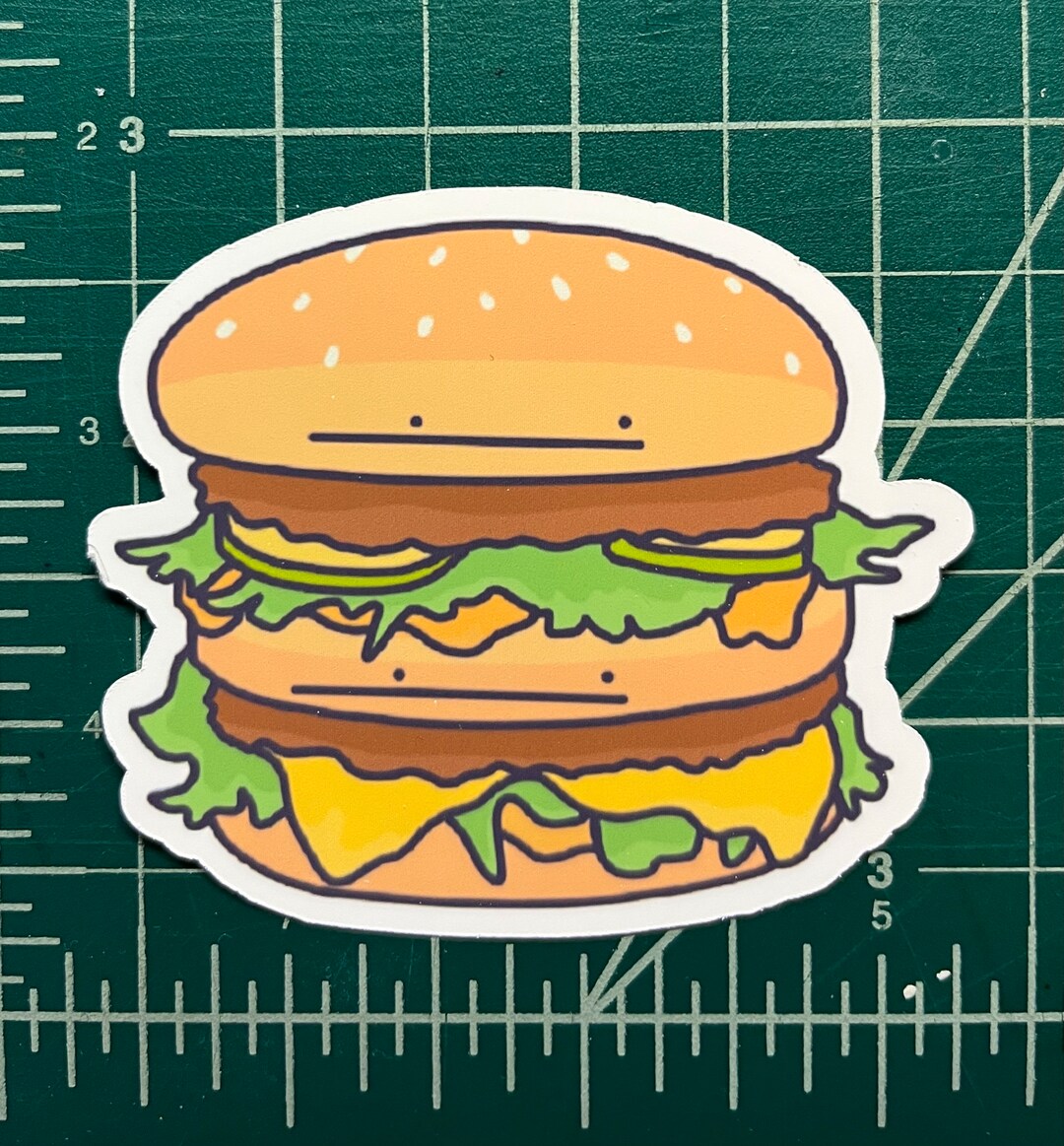 Borger Sticker | Mcdondles - Etsy