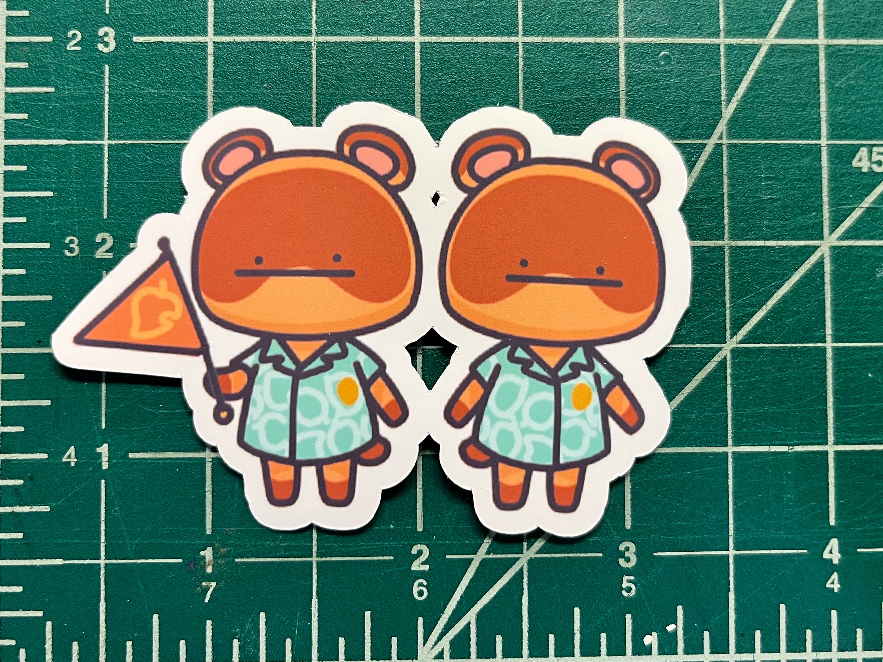 Timmy and Tommy ._. Sticker | Animal Crossing Inspired - Etsy