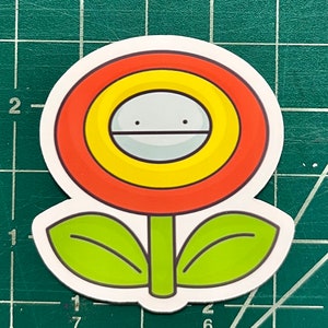 vuurbloem ._. plakkertje | mario