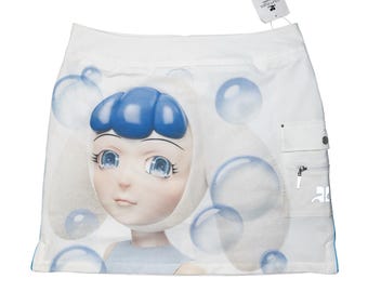 reworked Courreges a-line skort - Size 38 M