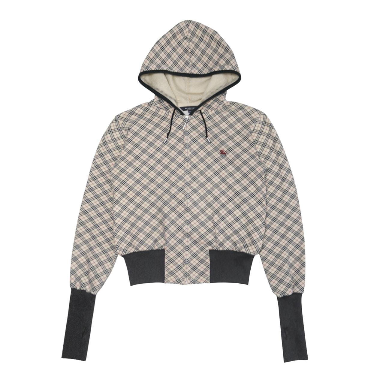 90sBurberryバーバリーフルジップスウェットトレーナーノバチェックメンズ Zip Up Burberry Nova Check Hoodie Burberry Burberry Nova Check