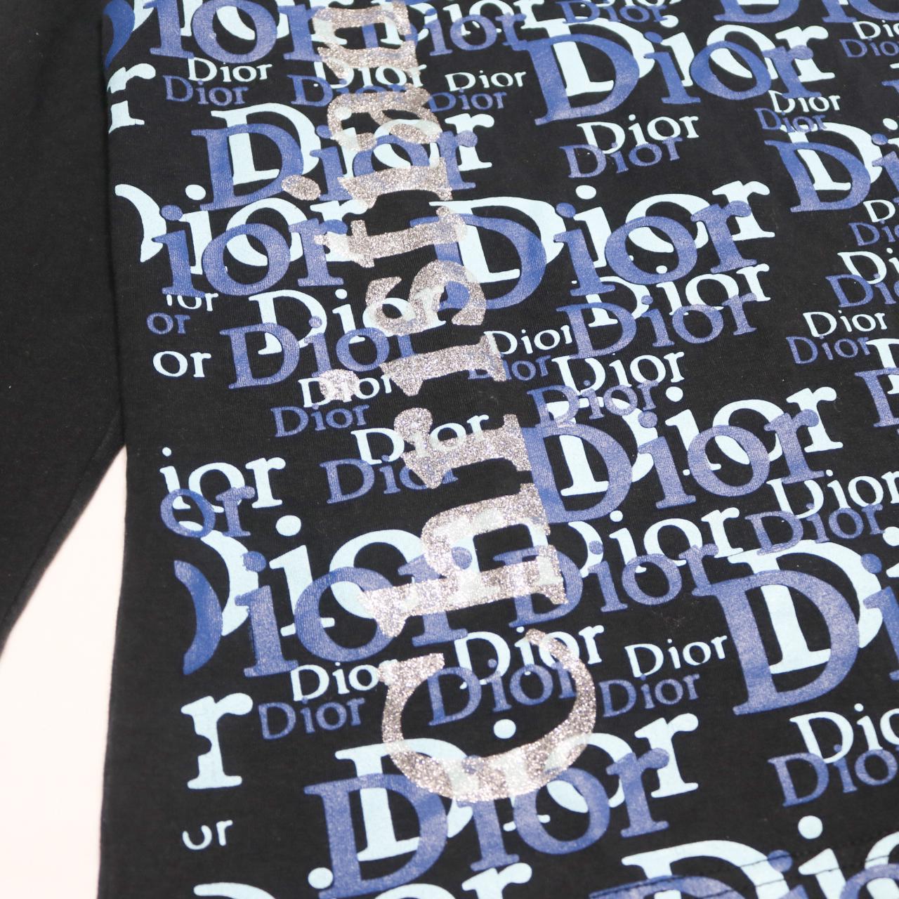 トップス archive Christian Dior shirts 00s Christian Dior Monogram Text Print Top | S M Archive Y2K