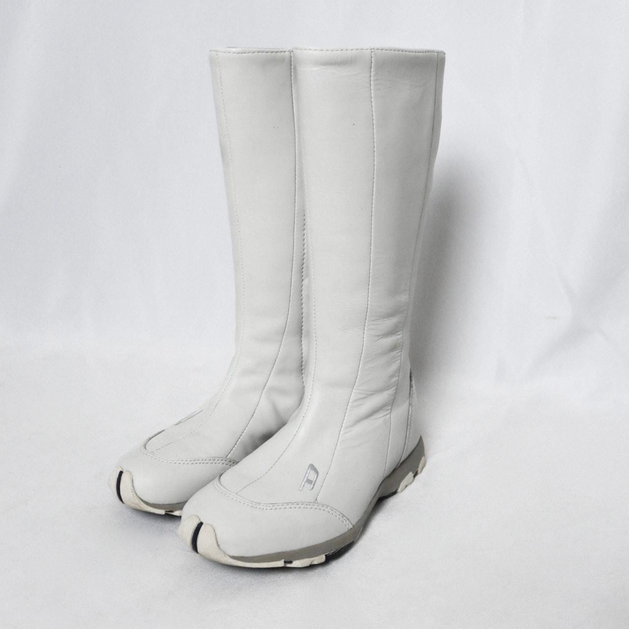 靴 00s Archive Diesel Buckle Design Boots Men 8.0US 00S Archive Diesel Buckle Design Boots Luxury