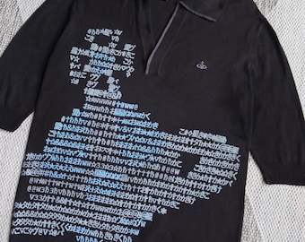 umgearbeitetes Vivienne Westwood Poloshirt - Größe M