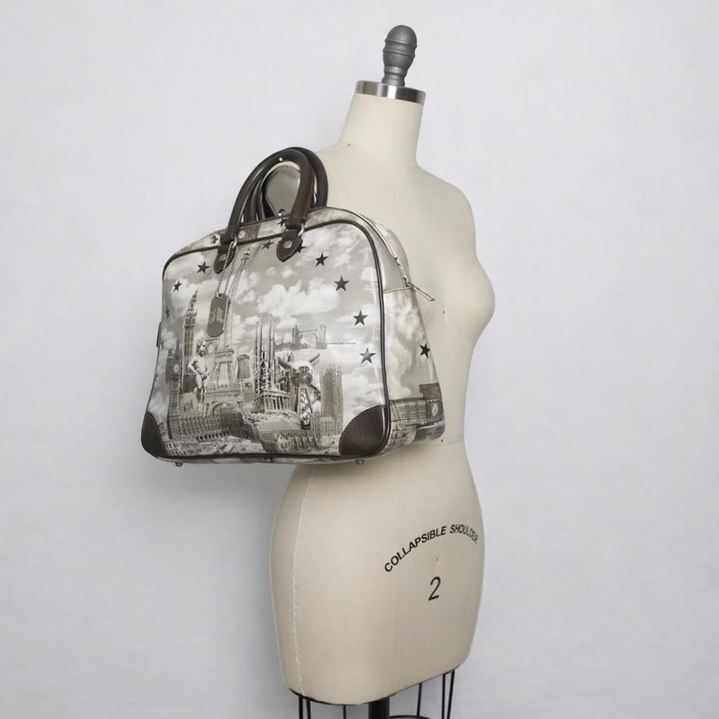 90s Jean Paul Gaultier Landmark Leather Bag With Charm | Archive