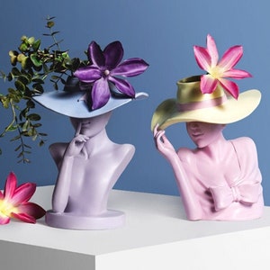 Head flower arrangement