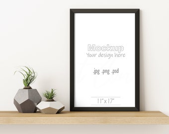 Download 11x17 Poster Mockup Etsy