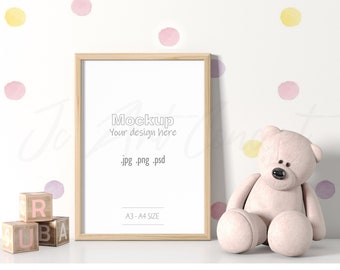 Download Kids Frame Mockup Etsy
