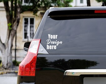 Download Window Decal Mockup Etsy