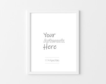 11x14 Print Mockup Etsy