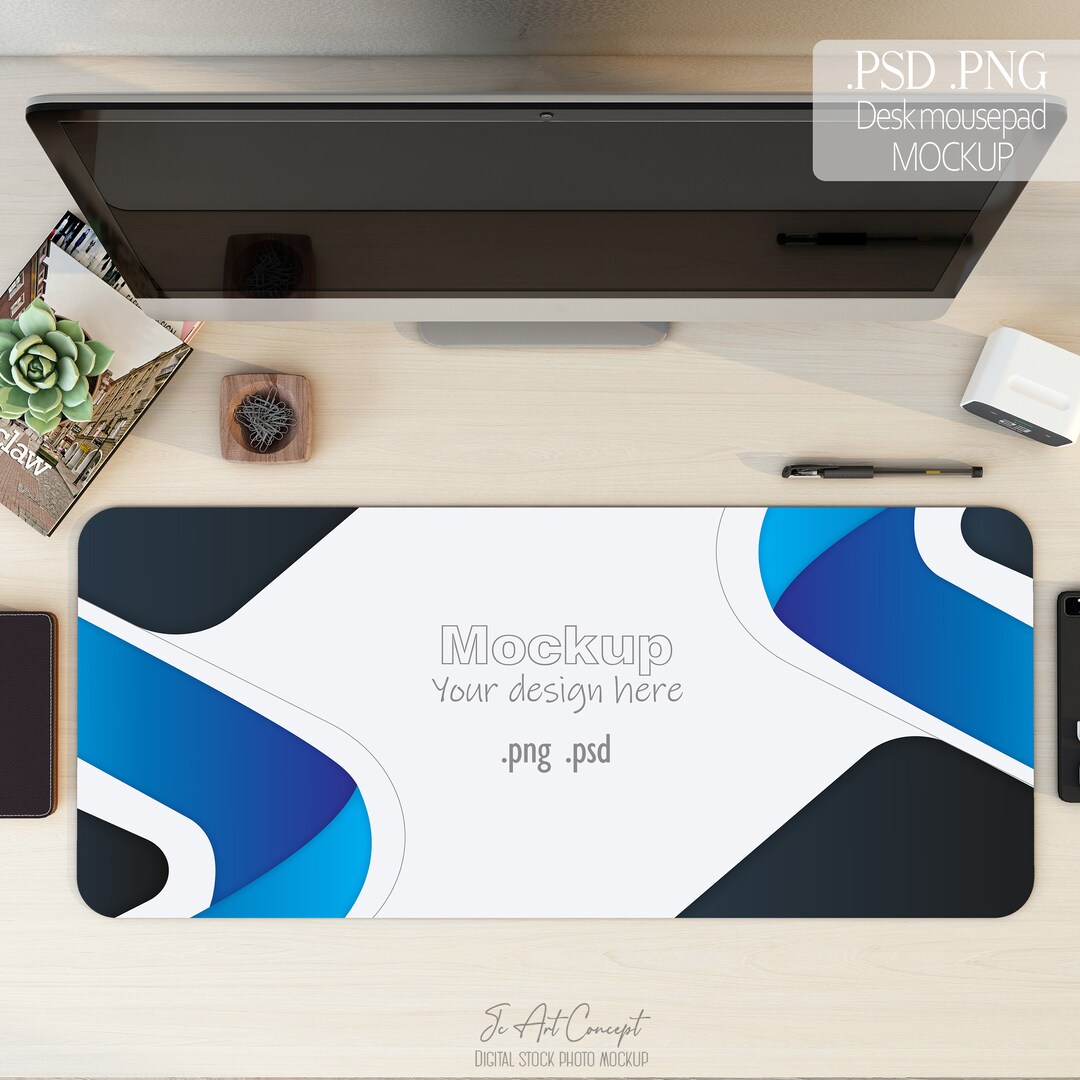 Mouse Pad Mockup Desk Mat Mockup Desktop Mat Mockup Large Mouse Pad
