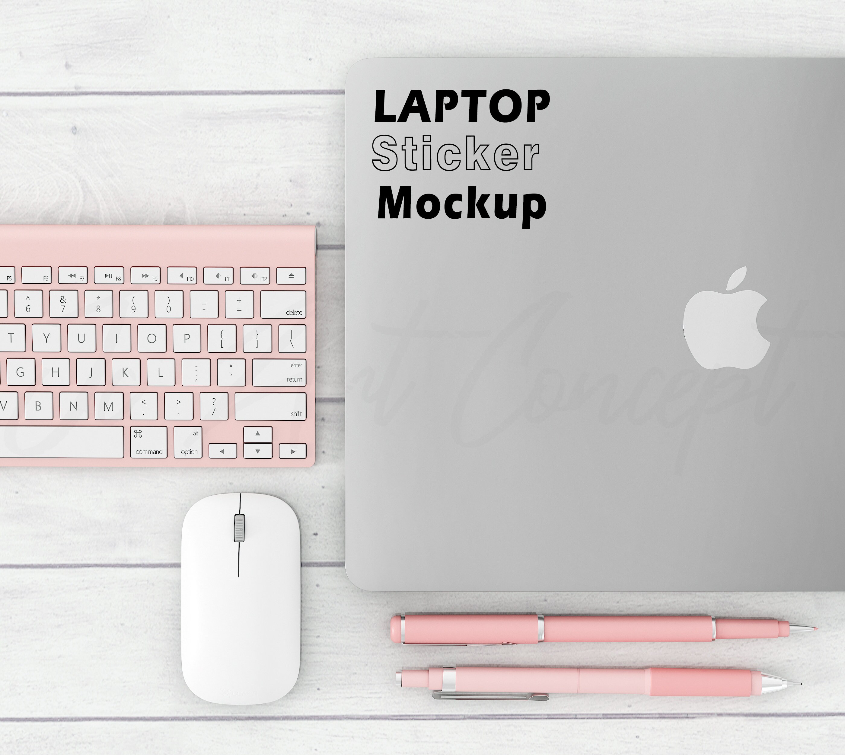 Download Laptop decal mockup Perfect to show your Vinyl decal mock ...