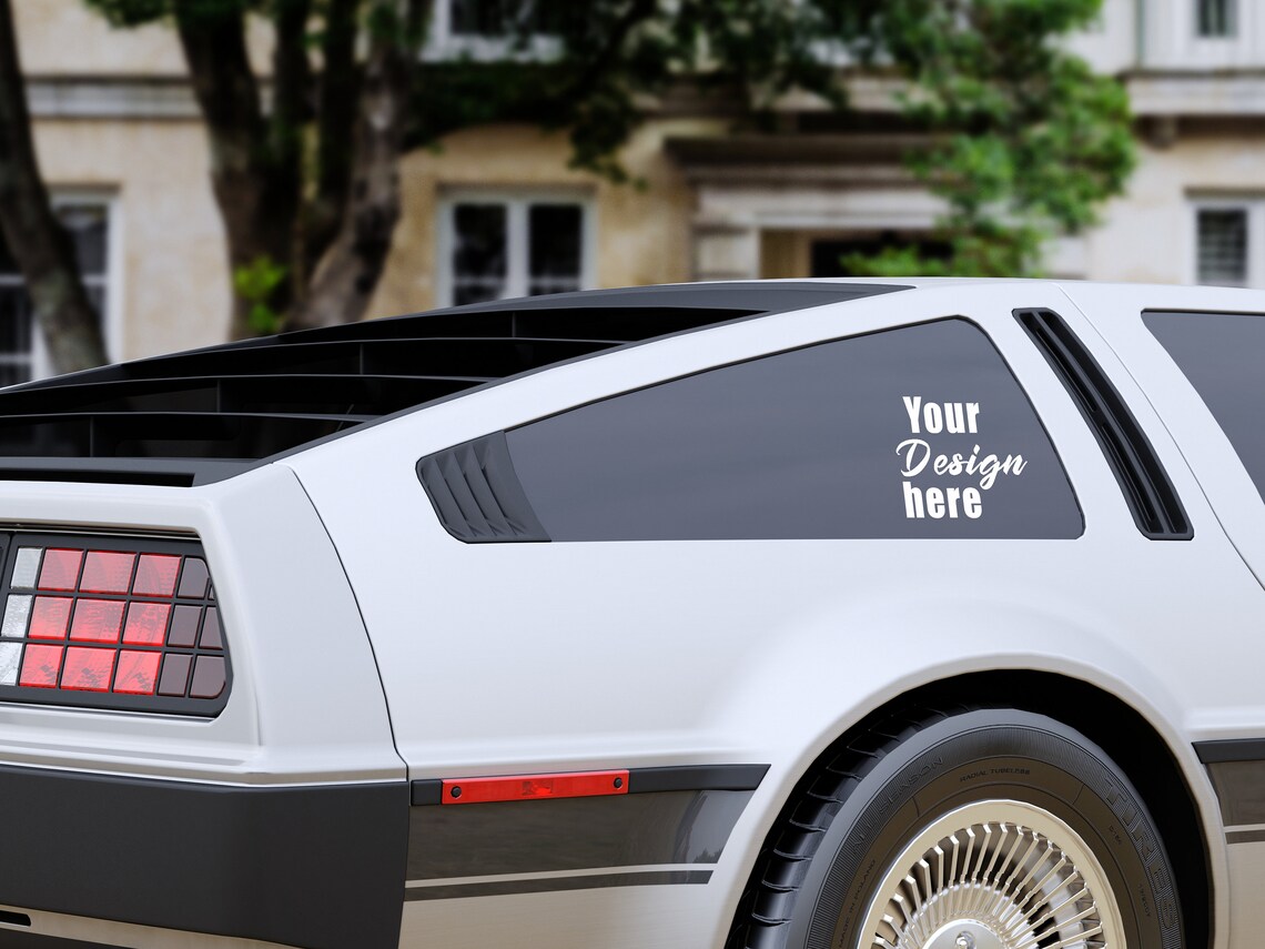 Download Car decal mockup for your car decals presentation. Car ...