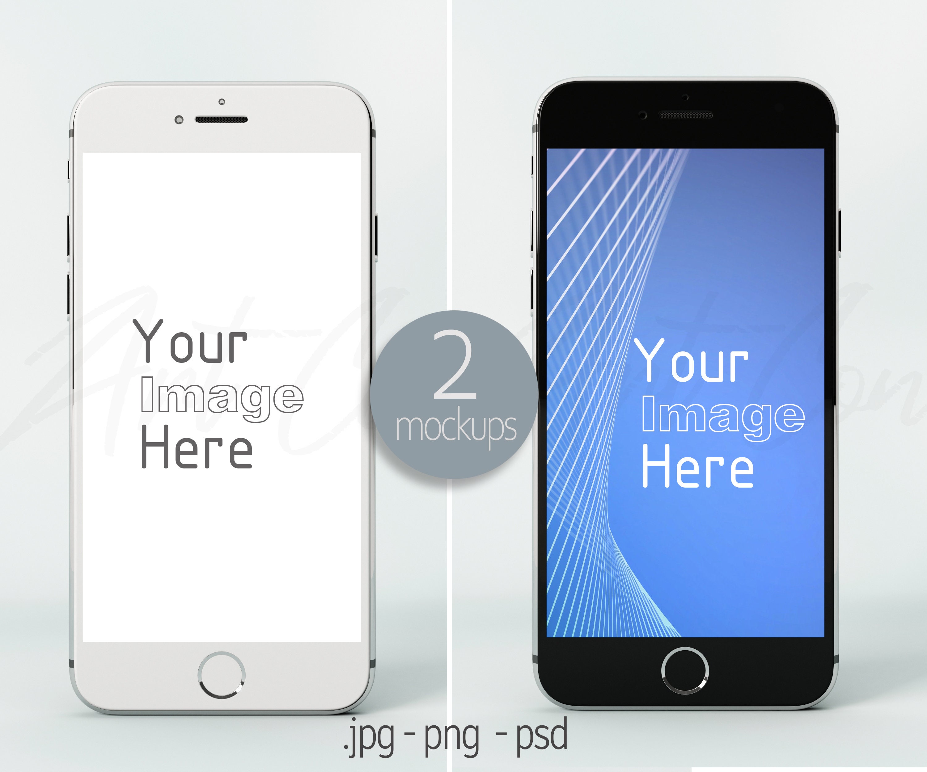 Cellphone Mockup to showcase your design in minimalist | Etsy