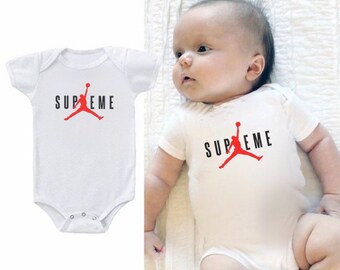supreme onesie baby