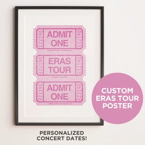 Eras Tour Custom Poster