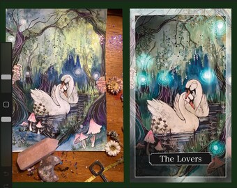 Spirits of the Woodland Tarot❣️アニマルタロット Spirits of the Woodland Tarot Cards ***official From Author
