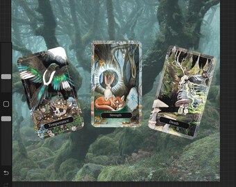 Spirits of the Woodland Tarot❣️アニマルタロット Spirits of the Woodland Tarot Cards ***official From Author