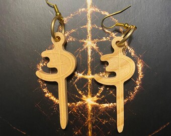 Pendientes Elden Ring - Cruz de Miquella