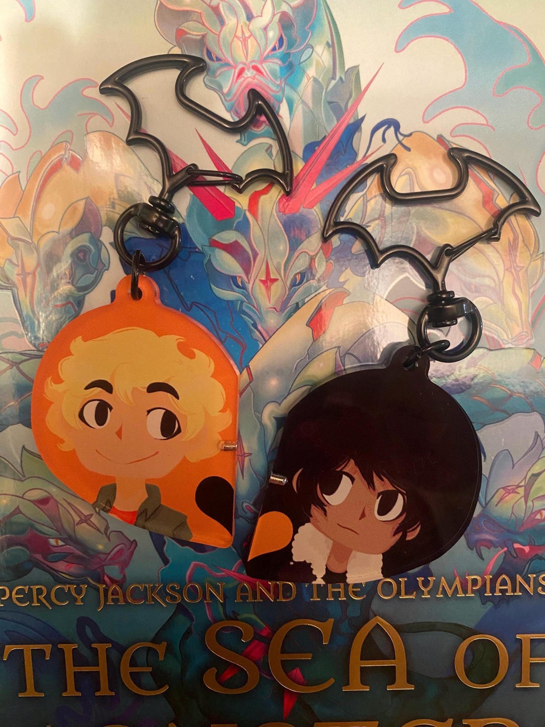 Pjo Keychains Will Nico Magnetic Acrylic Keychains PJO - Etsy
