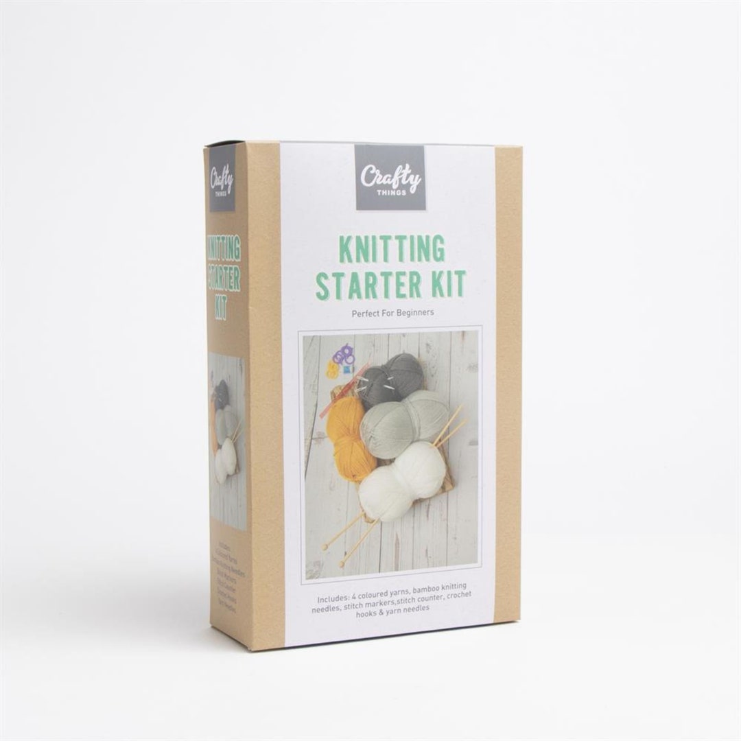 Knitting Starter Set Perfect for Beginners, This Knitting Starter Set Contains Everything That