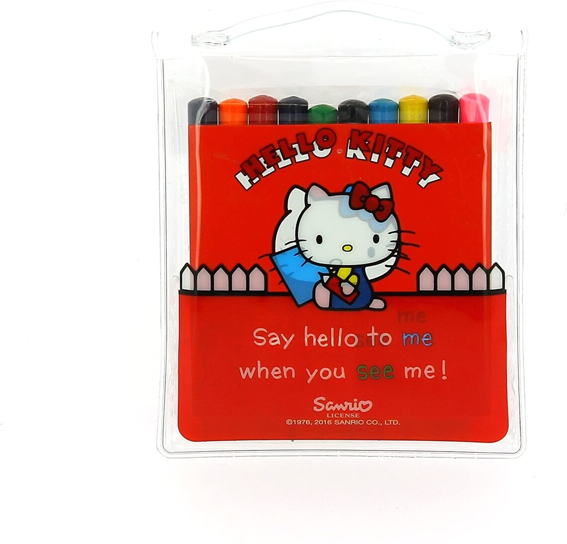 Hello Kitty Mini Colouring Pencils Set of 10 Resealable | Etsy