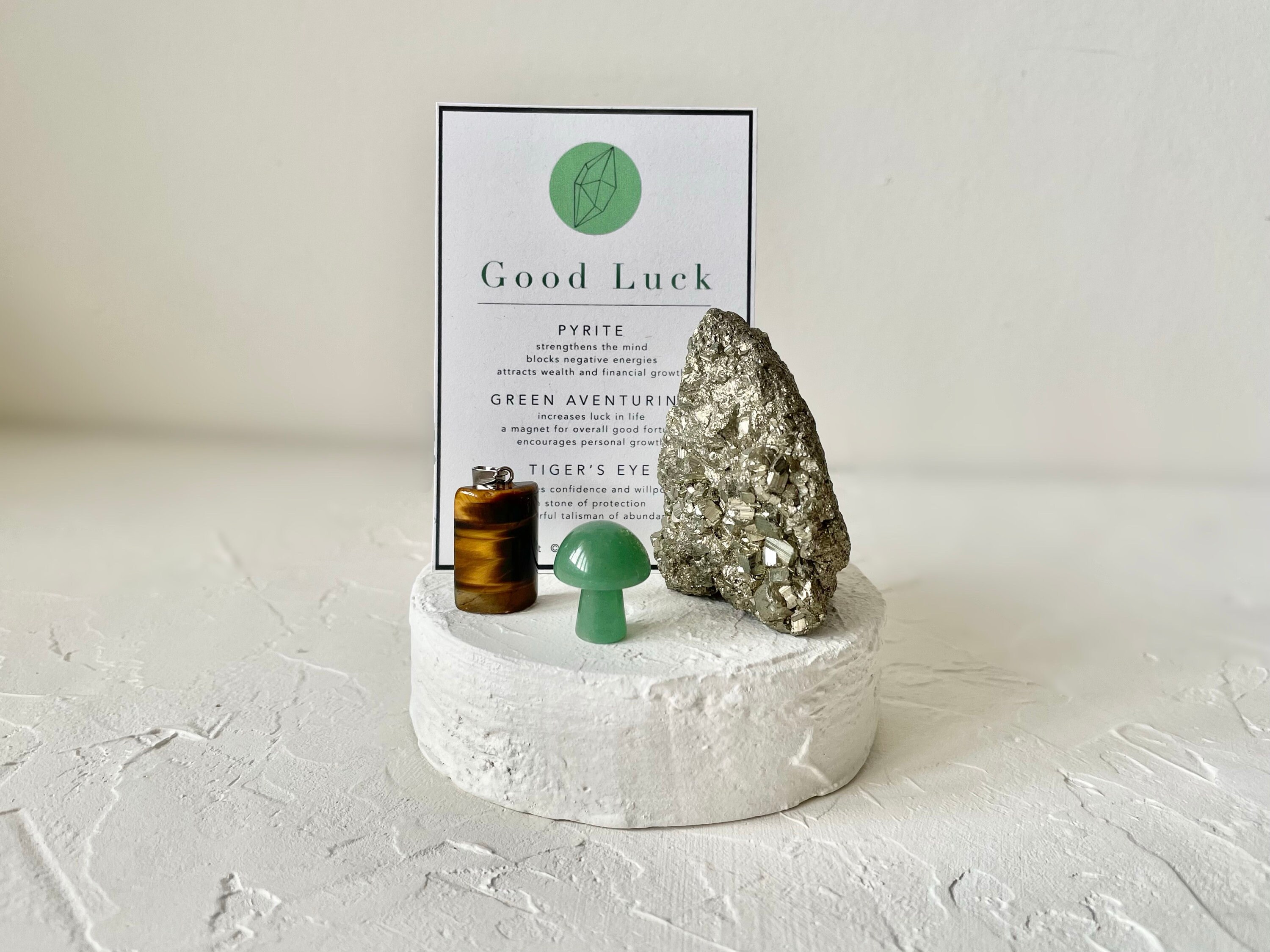 Good luck crystals crystals for good fortune abundance Etsy