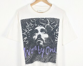 Vintage Jesus Christ Won by One 80s Shirt Size US XL - Etsy Denmark