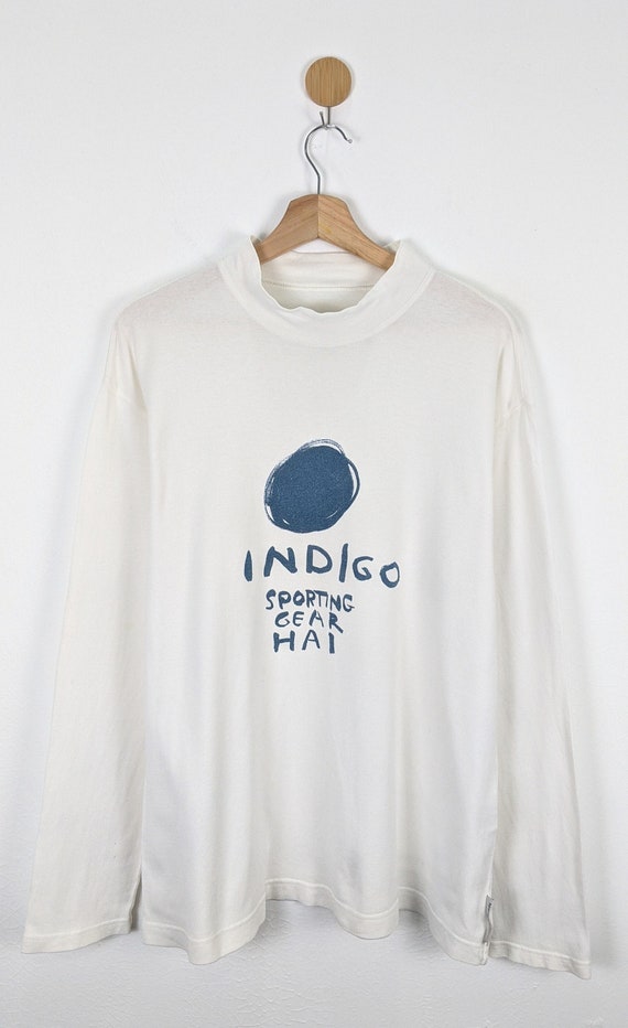 Hai Sporting Gear Issey Miyake Indigo Shirt Size: US M - Etsy