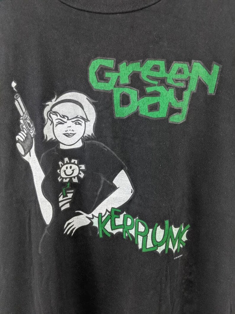 Vintage 90s Green Day Kerplunk Album Promo Punk Shirt Size: US - Etsy