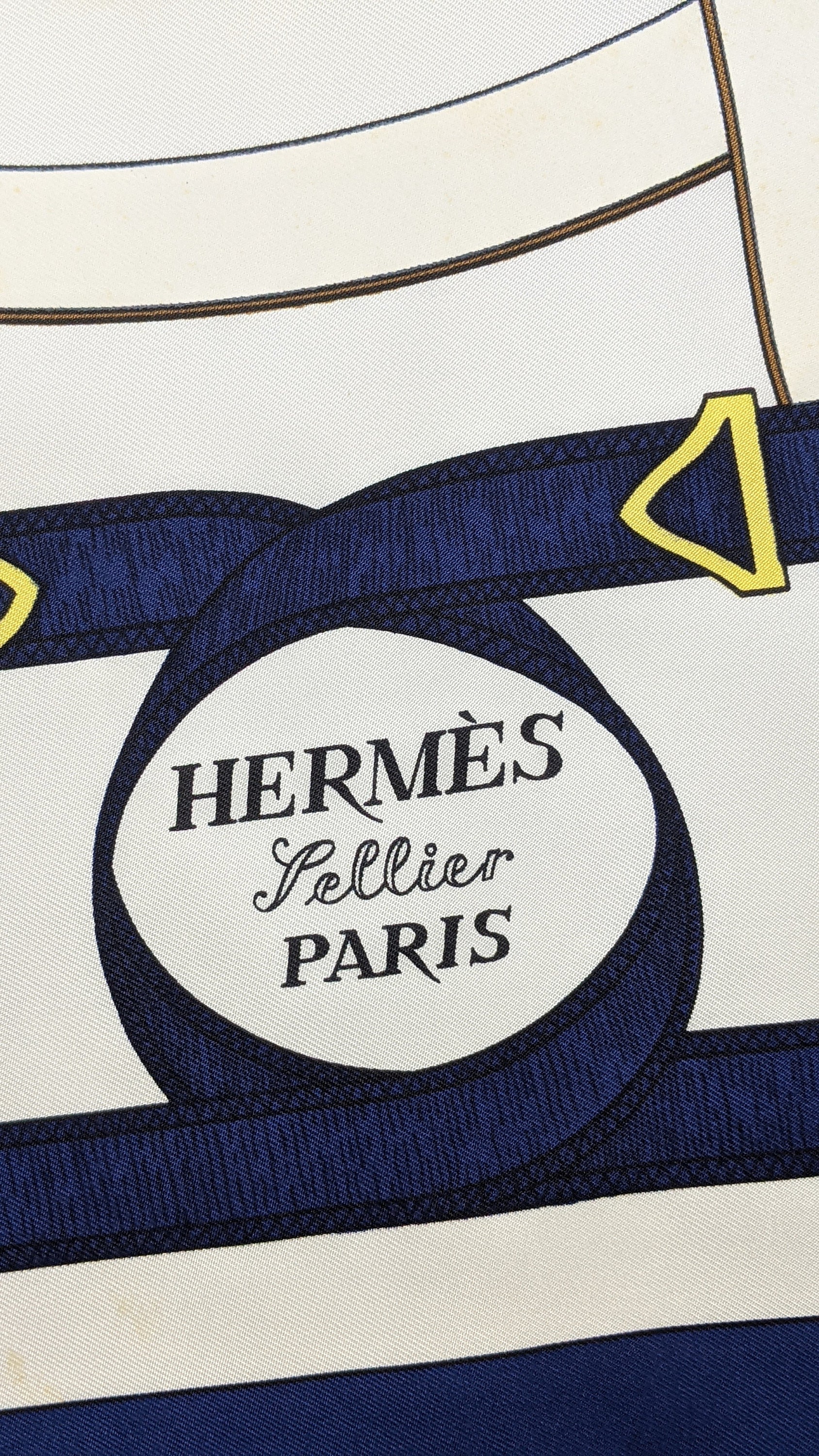 Hermes Eperon D' or by Henri D' Origny Silk Scarf - Etsy