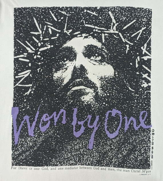 Vintage Jesus Christ Won by One 80s Shirt Size US XL - Etsy Israel