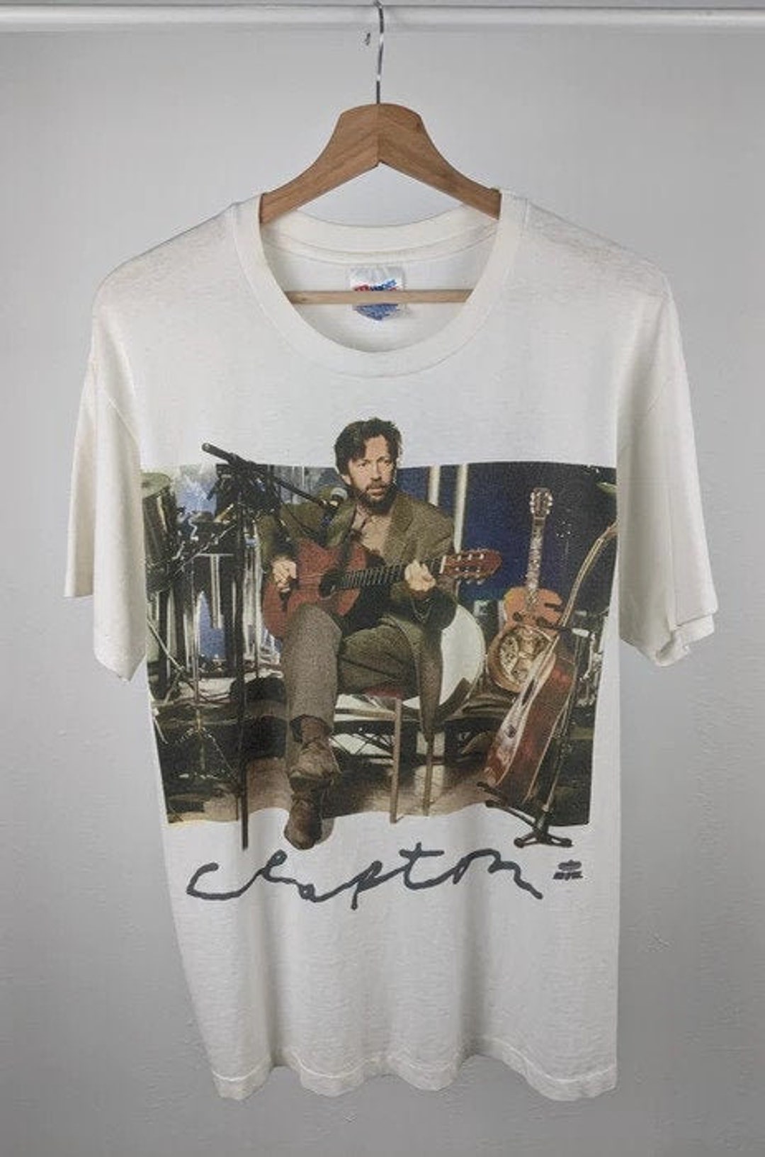 Vintage 90's エルトンジョン \u0026 エリッククラプトン T-Shirt