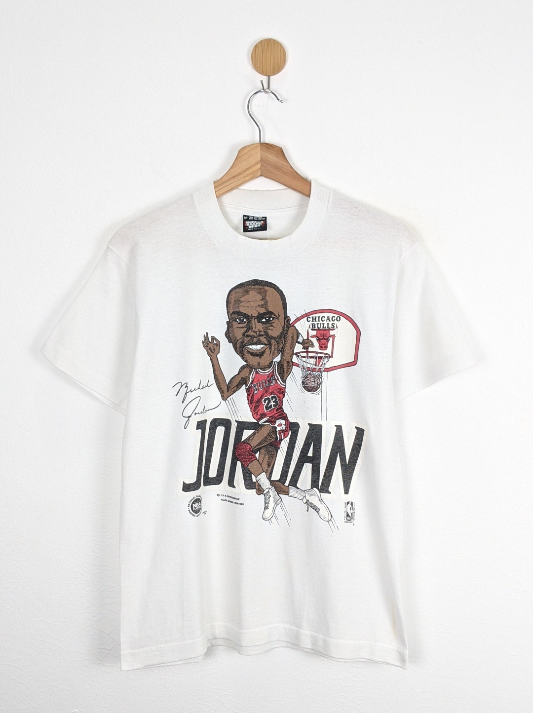 Vintage Michael Jordan NBA Chicago Bulls 80s 90s Shirt Size S - Etsy