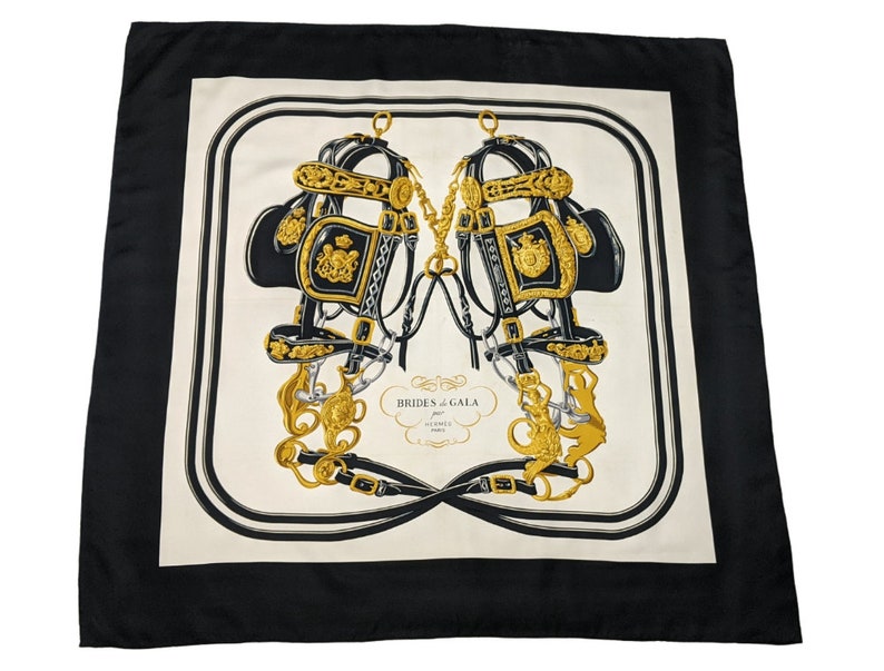 Hermes Brides shops De Gala Silk Scarf