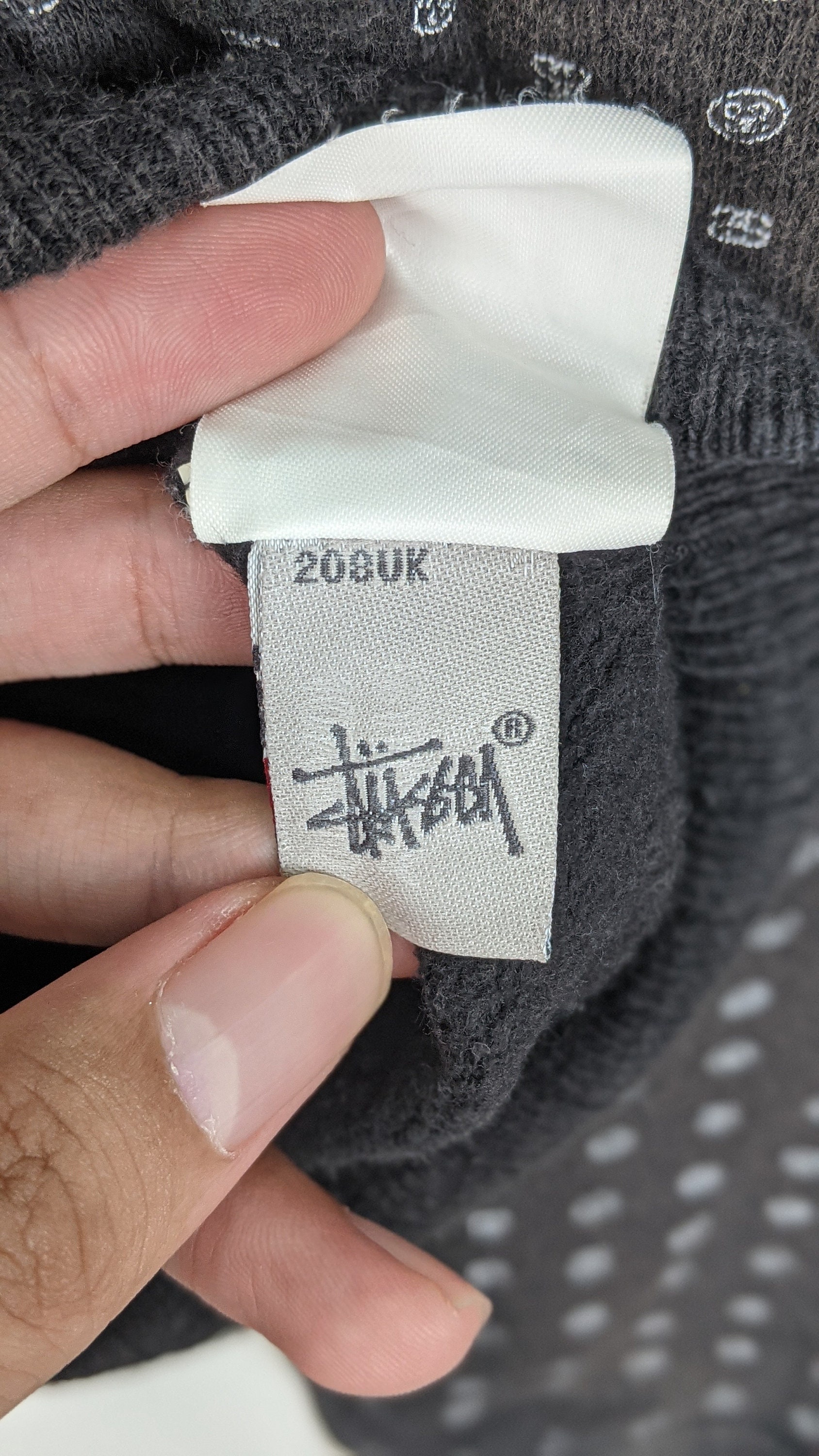 Stüssy Vintage Stussy N.Y.L.T.L.A Monogram Logo Hoodie, ninehundredninetyone