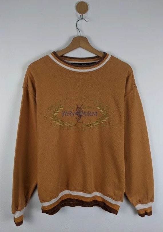 Vintage Yves Saint Laurent YSL Pour Homme Sweatshirt 90s - Etsy New Zealand