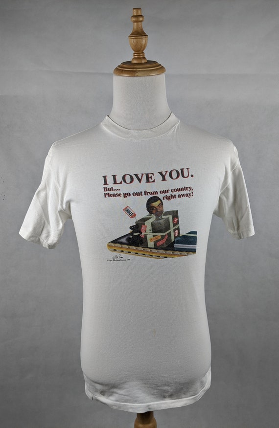 Vintage 90s 1998 Mr.Bean Comedy Cult Shirt Size: U