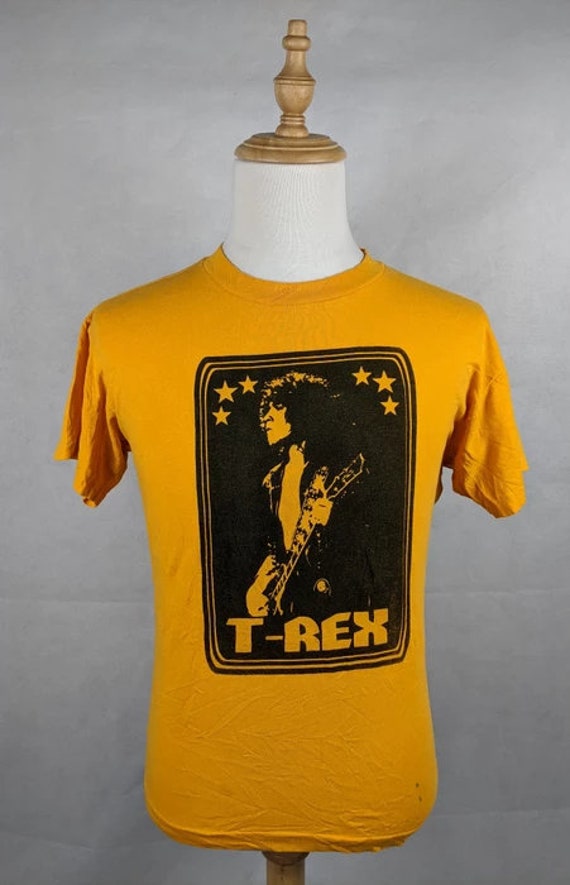 Vintage T Rex Band Glam Rock Marc Bolan Shirt Size