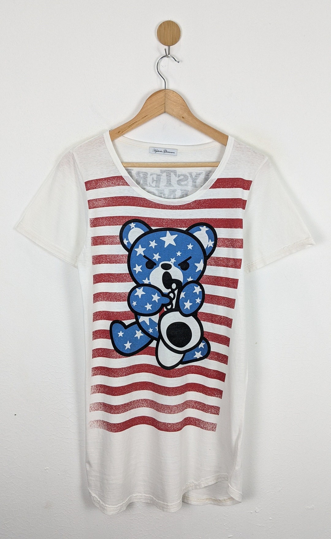 Camisa Hysteric Glamour Bear Talla S Etsy España